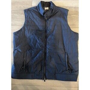 John W. Nordstrom JWN Men's Navy Vest Jacket Puffer Sz 2XL Tech Bros Retail $200